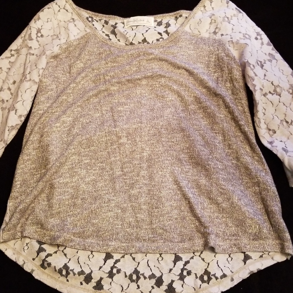 Abercrombie Lace Sweater
